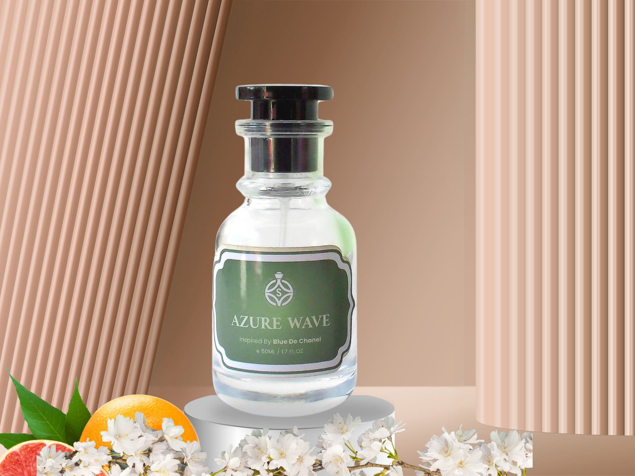 Azure Wave:- Inspired By Bleu de Chanel