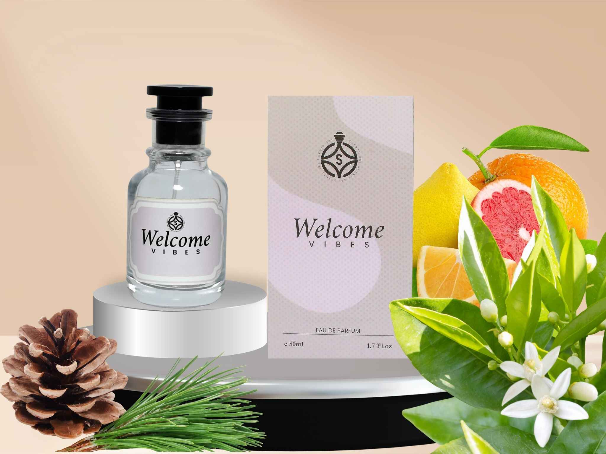 Welcome Vibes:- Citrus, Woody & Floral